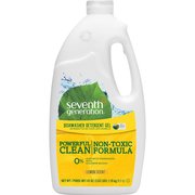 SEVENTH GENERATION Dishwasher Detergent Gel, Natural, 42oz., Lemon Scent SEV22171